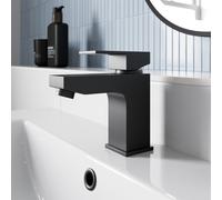 Architeckt Ibbardo Matt Black Basin Mixer Tap