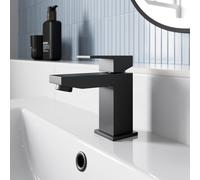 Architeckt Ibbardo Matt Black Cloakroom Basin Mixer Tap