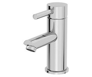 Architeckt® Malmo Bathroom Basin Sink Mixer Tap Modern Mono Round Single Lever Handle Faucet for Sinks, Chrome