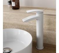 Architeckt Osmo White Tall Basin Mixer Tap