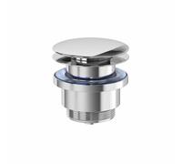 Architeckt Push Button Slotted & Unslotted Basin Waste - Chrome