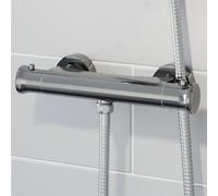 Architeckt Round Thermostatic Bar Mixer Shower Valve - Bottom Outlet