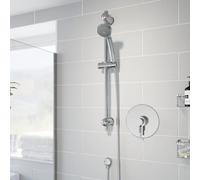 Architeckt Round Thermostatic Mixer Shower - Concealed with Handset