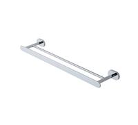 Architeckt Salerno Double Chrome Towel Rail - 600mm
