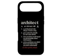 Architect A Professional Who Sleeps 2 Hours A Day Case for iPhone Air