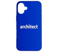 Architect Blueprint Dream Career Passion Case for iPhone 16 Plus