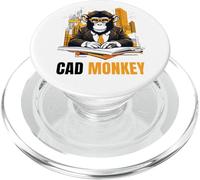 Architect Cad Monkey Architecture Student Apprenticeships PopSockets PopGrip for MagSafe