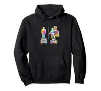 Architect Civil Engineer My Cool Dad vs Yours Funny Drippy Pullover Hoodie