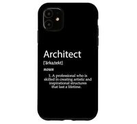Architect Definition For Student Pro Architectural Engineers Case for iPhone 11