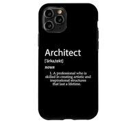 Architect Definition For Student Pro Architectural Engineers Case for iPhone 11 Pro