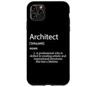 Architect Definition For Student Pro Architectural Engineers Case for iPhone 11 Pro Max