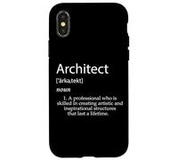 Architect Definition For Student Pro Architectural Engineers Case for iPhone X/XS