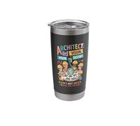 Architect Kids Build Future Vision Creative Design Stainless Steel Insulated Tumbler