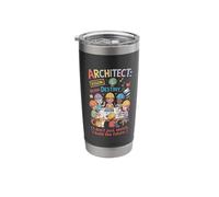 Architect Kids Vision Design Destiny Building Future Stainless Steel Insulated Tumbler