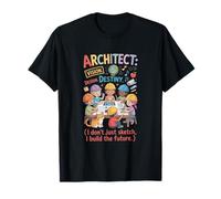 Architect Kids Vision Design Destiny Building Future T-Shirt