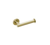 Architect SP Toilet Roll Holder Without Cover for Circular and Minimalist Design Bathroom. Metal Toilet Paper Dispenser. Brushed Gold Color Bathroom A Cosmic Gold One Size