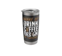 Architect Student Architecture Coffee Wake Up Drink Coffee Stainless Steel Insulated Tumbler