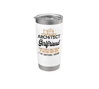 Architect Student Architecture Girlfriend Architect Stainless Steel Insulated Tumbler
