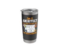 Architect Student Architecture I'm A Architect to Save Time Stainless Steel Insulated Tumbler