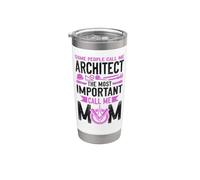 Architect Student Architecture Mom Some People Call Me Stainless Steel Insulated Tumbler