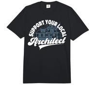 Architect Student Architecture Support Your Local Architect Comfort Colors Adult Heavyweight T-Shirt