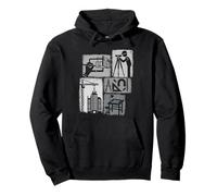Architect Vintage Collage Architectural Pullover Hoodie