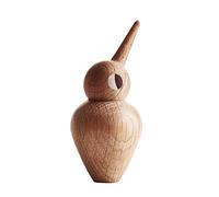 ArchitectMade Bird Wooden Figurine Small natural oak/H 7.5cm
