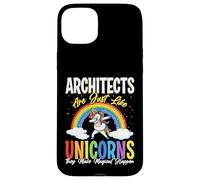 Architects Are Like Unicorns Interior Designer Architecture Case for iPhone 15 Plus