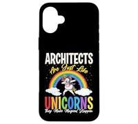 Architects Are Like Unicorns Interior Designer Architecture Case for iPhone 16 Plus