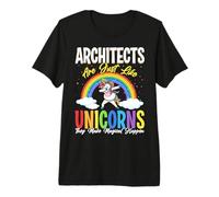 Architects are Like Unicorns Interior Designer Architecture Premium T-Shirt