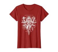 Architects Astronaut T-Shirt, Women, Cranberry Red, Large