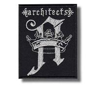 Architects Crown Patch Badge Embroidered Iron on Applique