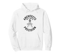 Architects Do It With Precision Funny Architecture Pullover Hoodie