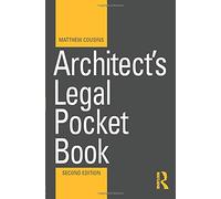 Architect's Legal Pocket Book (Routledge Pocket Books)