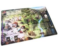 Architects of the West Kingdom Playmat - Premium Neoprene Mat with Stitched Edges, Compatible with Base Game & Expansions, Printing, Non-Slip Backing