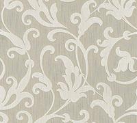 As Creation Bricoflor Non-Woven Wallpaper, Pattern Wallpaper, Damask In Beige, Cream, Grey - 10,05 X 0,53 M