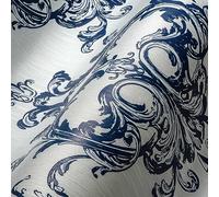 Architects Paper 961961 Wallpaper, Blue, White, 10,05 m (Länge) x 0,53 m (Breite)