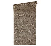 Architects Paper Absolutely Chic Non-Woven Wallpaper with Flowers Floral 10.05 m x 0.53 m Black Grey Beige Made in Germany 369725 36972-5