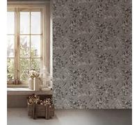 Architects Paper Arcade 391714 Non-Woven Wallpaper Floral Grey White Black Beige 10.05 m x 0.53 m Made in Germany