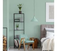 Architects Paper Arcade 393306 Non-Woven Wallpaper Plain 10.05 m x 0.53 m Made in Germany Turquoise