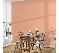 Architects Paper Arcade 393309 Non-Woven Wallpaper Plain 10.05 m x 0.53 m Made in Germany Orange