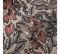Architects Paper Floral Wallpaper Floral|Impression Non-Woven Wallpaper 10.05 m x 0.53 m Brown Grey Red Made in Germany 377543 37754-3