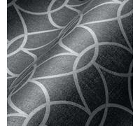 Architects Paper Geometric Wallpaper Villa Non-Woven Wallpaper 10.05 m x 0.53 m Grey Silver Made in Germany 375645 375645