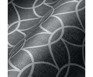 Architects Paper Geometric Wallpaper Villa Non-Woven Wallpaper 10.05 m x 0.53 m Grey Silver Made in Germany 375645 375645