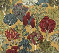 Architects Paper Jungle Wallpaper Floral|Impression Non-Woven Wallpaper 10.05 m x 0.53 m Yellow Red Blue Made in Germany 377571 37757-1