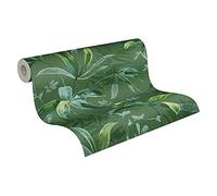 Architects Paper Jungle Wallpaper Jungle Chic Non-Woven Wallpaper 10.05 m x 0.53 m Green Made in Germany 377042 37704-2