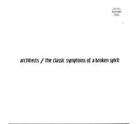Architects - The Classic Symptoms Of A Broken Spirit [VINYL]