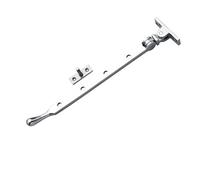 Architectural Bulb End Casement Stay -203mm in Satin Nickel Finish & Dimensions 218mm x 29mm x 41mm