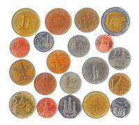 Architectural Coins Collection - 20 Coins - Featuring Temples, Lighthouses, Banks, Castles - Historic Building Designs