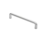Architectural D Pull Handle Heavy Duty Contemporary Pull Handle for Commercial and Residential Door Applications (22mm Dia., 300mm Centres)